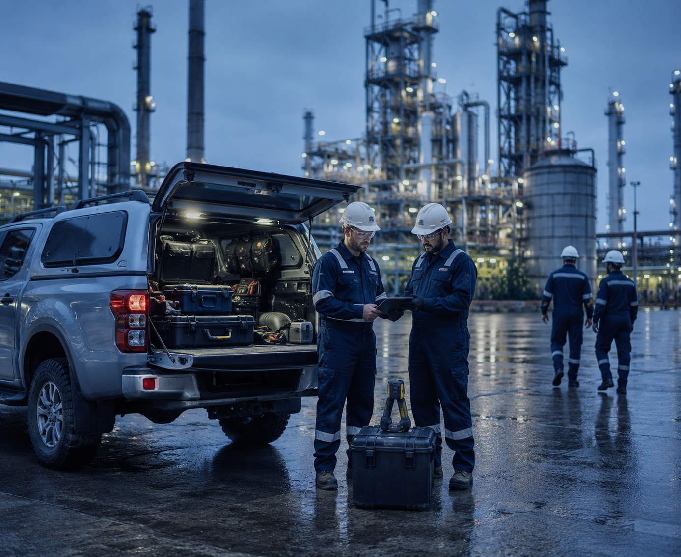 Prontidão técnica para operações industriais